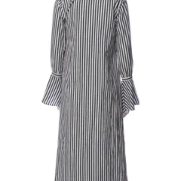 L'Academie Black White Stripe Jacket - Picture 3 of 5